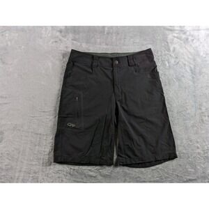 Outdoor Research Ferrosi Shorts Mens 32 Gray 12" Inseam Stretch Nylon Outdoor